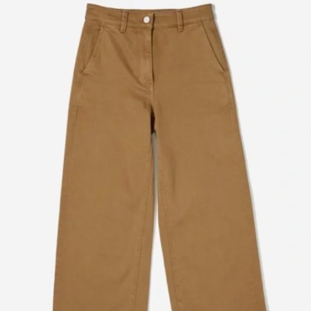 Everlane Wide Leg Crop in Ochre